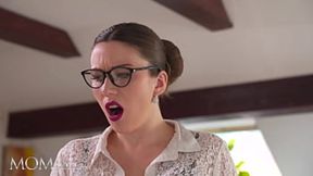 Lilly Bella MOMxxx Beautiful brunette lesbians passionate fingering and pussy licking orgasms milf in stockings and high heels – american hot mom – PornMood