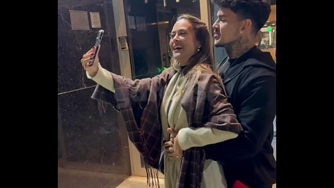 I met a hot guy at the pagode — took him away — sucked him in the car while the cuckold was driving and gave him a good one in the bedroom – COMPLETE ON RED 2.5M Views – Pornmood