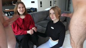 My Deepest Throat Is Overflowing with Cum and Saliva! Young Polly Young Gags From a Hard Blowjob!