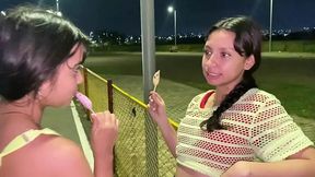I FUCK MY GIRLFRIEND AFTER I INVITE HER TO GO FOR A WALK AND MY EX SELLS ICE CREAM AND WE ALMOST MAKE A THREESOME – brazzers my friends hot mom – PornMood