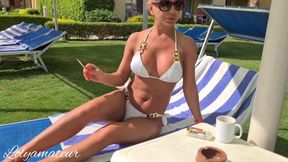 A day with milf at the pool One night of fucked anal and pussy – american hot mom – PornMood