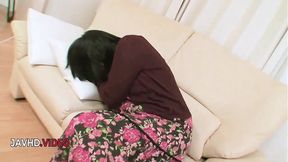 Satomi Suzuki Toshikos Hairy Pussy JAV star naughty Creampie pleasure ends with Handjob – american hot mom – PornMood