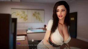 Big Ass  Busty milf Offers Seductive Massage to Tenant – Desirium 3D MILF Ass  Porn Game – desi hot mom porn – PornMood