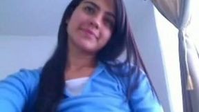 Stunning amateur Indian cutie with big boobs on webcam – Pornmood