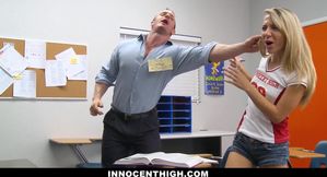 18yo Teen college girl Kiara Knight caught and punished with big cock – blonde Kiara knight – Pornmood