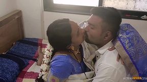 Married Indian Couple Pounds Pussy on Honeymoon – Intense Desi Fucking – indian anal mms porn – PornMood