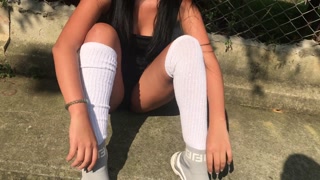 women urinating in the street very casual  – Porn Mood