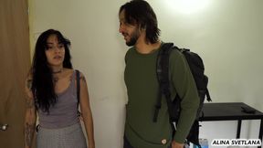 मेरी सौतेली मम्मी के घर जाने से पहले मेरे सौतेले पापा के साथ बिस्तर साझा करना – Pornmood