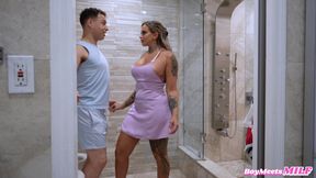 Slutty Stepmom Stephanie Love Dominates Me Until She Cums on My Young Cock – Pornmood