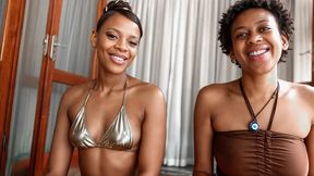 Cumslut Bubble Butt Black Sluts Team Up To Ride BWC In Hot Interracial Threesome – threesome hd porn videos – PornMood