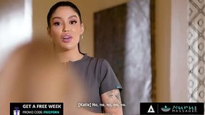 Katie Kush NURU MASSAGE – Hardcore Threesome Between Sexy Coworkers And A Lucky Client SPANISH SUBTITLES – threesome hd porn videos – PornMood