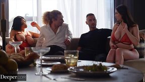 Friends’ dinner turned into a group fuck with husband swapping – porn movies with english subtitles – PornMood