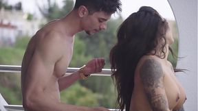 Susy Gala Four friends on the balcony —  two with big dicks —  everyone′s in on it – porn movies with english subtitles – PornMood