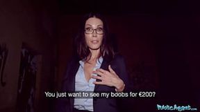 Shay Sights Public Agent Big boobs mature tutor sucks big cock before public sex – public agent porn download – PornMood