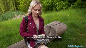 Martin Gun Hot BLONDE from Finland Takes the Big D – Public Agent – public agent porn download – PornMood