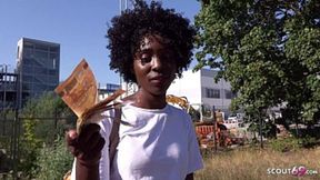 Zaawaadi German scout seduces African fit girl with flawless body —  talk dirty and play for cash – porn movies with english subtitles – PornMood