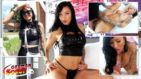 Kada Love GERMAN SCOUT – Evi Sky Huge Tattoos Milf Picks Up and fucks at Modeling Cast – indian instagram model porn – PornMood