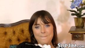 Lydia Lust – Pretty teen in stockings pleasures and rides a mature guy – Amateur-Teen – PornMood