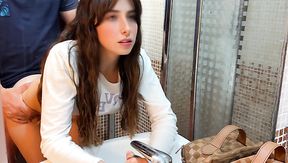 Getting this cute girl fucked on his dick right in fromt of the mirror – cute teen gay porn – PornMood