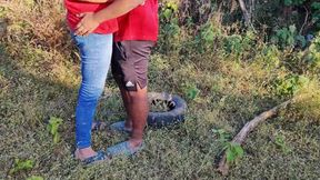 – Big Ass Student Fucked in the Forest in Standing Doggystyle – andi peacock porn – PornMood