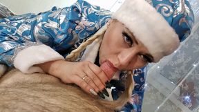 – Close-up of mature Santa Girl’s oral performance   )) – jav mature porn – PornMood