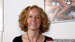– German shy milf persuades to masturbate during sex casting – busty milf porn videos – PornMood