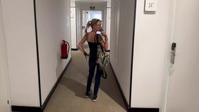 – Unplanned Home Porno in Hotel – girlfriend Seducing in Morning While Husband Eats Breakfast – Cum Inside Me!! – busty milf porn videos – PornMood