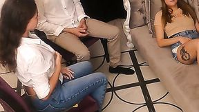 Russian teenage cuties visit therapist for good Threesome – teen threesome porn videos – PornMood