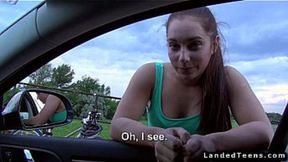 – Redhead teen amateur outdoor sex from a voyeur′s view – teen porn ws – PornMood