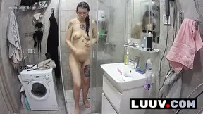 Alice – LUUV  Beautiful Alice, used to reality show cameras, enjoys demonstrating her intimate shaving routine in the shower – beautiful teen girls porn videos – PornMood