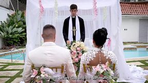 Brady Bud        Subscribe 7.6K – Cheating Bride Fucks the Priest on Her Wedding Day- Mariana Martix – angelica maria porn – PornMood