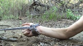 Dahlia Sky – Cindy nackt und gefesselt im freien wacht – cute teen anal porn – PornMood