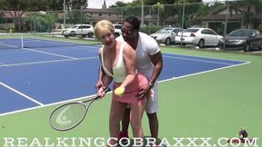 Seka Black – King Cobra Teaches Tennis with Seka Black in Explicit Scenes – wife sharing with friend porn – PornMood