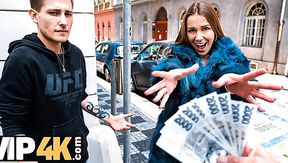 Cuckold shares his wife for money! Bitch loves to suck in Public – Alexis Crystal – porn star alexis love – PornMood