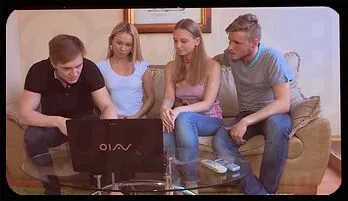 Sultry Group Affair: Blonde Delights – porn group telegram – PornMood