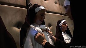 Sinful nuns with juicy bubble asses are ready for anal dilation and masturbation – anal porn download – PornMood