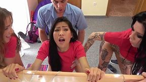 Italian, Thai, and Czech football sluts squirt in wild orgy! – Alexis Crystal – alex black porn star – PornMood