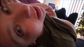 Spending Christmas with My Stepmom – A Heartwarming Holiday Surprise with Alex Adams – stepmom porn gif – PornMood