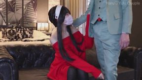 【素人】人気アニメコスプレ第二弾乳首イキヨルさん妊娠確実濃厚中出しSEX ×/Yor Forger/素人カップル/美少女/色白美乳/中出し/フル動画(40分)/일본여대생과질내사 – anime old man porn – PornMood