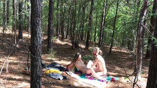 Sexy Hippies Fucking Outdoors In the Woods At A Festival – indian hot sexy porn – PornMood
