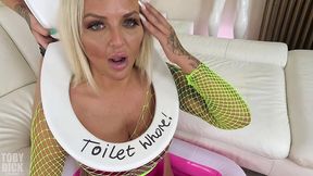 louise lee toilet whore! piss drinking anal queen, rough piss in ass for grace lowdie – eats cum from ass squat! atm atoga – anal porn download – PornMood